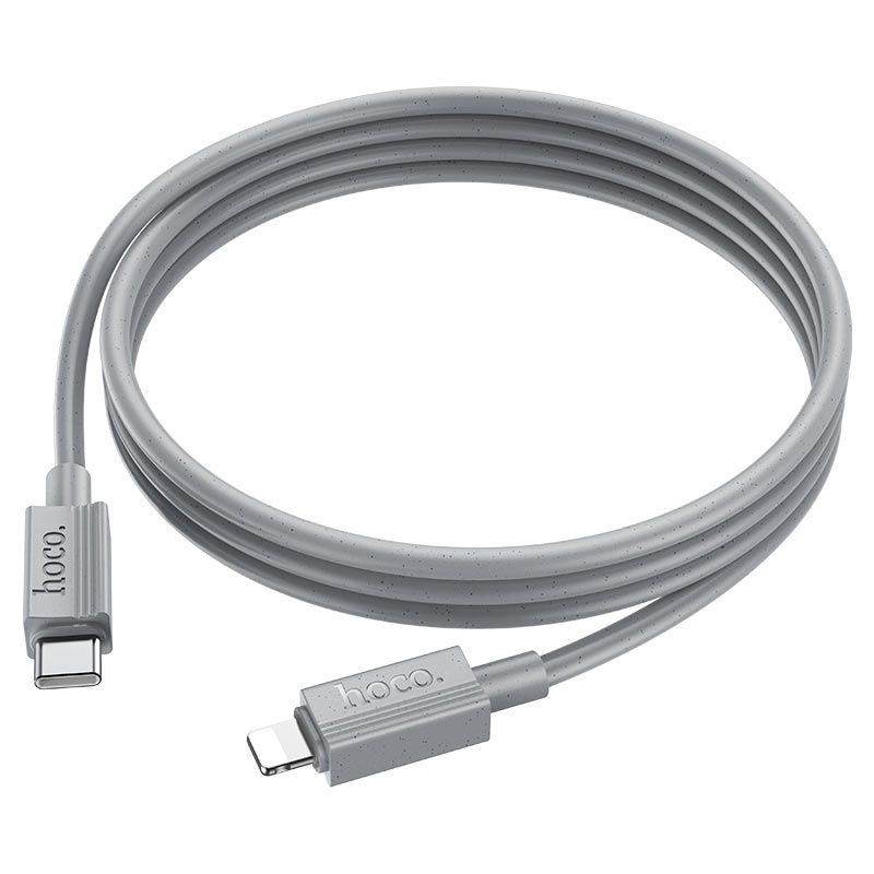 Լիցքավորման Լար Hoco X107 Type-C to Lightning iPhone (20W PD / 1 մետր / Հյուսված)