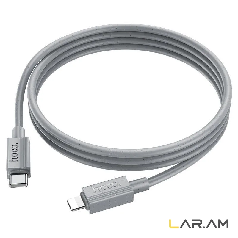 Լիցքավորման լար Hoco X107 Type-C Lightning iPhone (20W PD / 1 մետր / հյուսված)