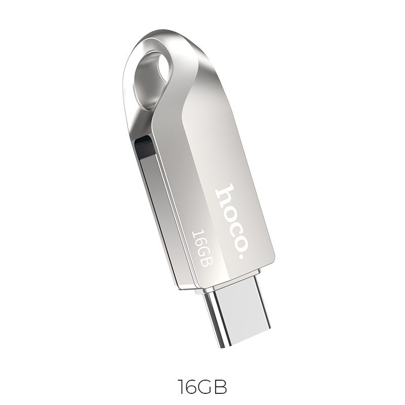 Ֆլեշ Կրիչ Hoco UD8 16GB Dual USB 3.0 / Type-C (Մետաղական)