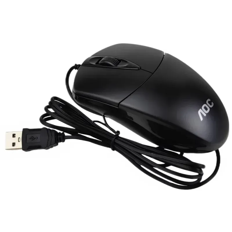 AOC MS121 Wired Optical Mouse 1200 DPI USB