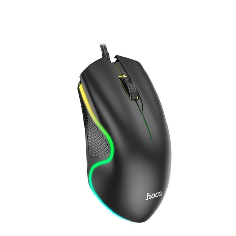 Լարով Մկնիկ HOCO GM19 RGB (1000 DPI)