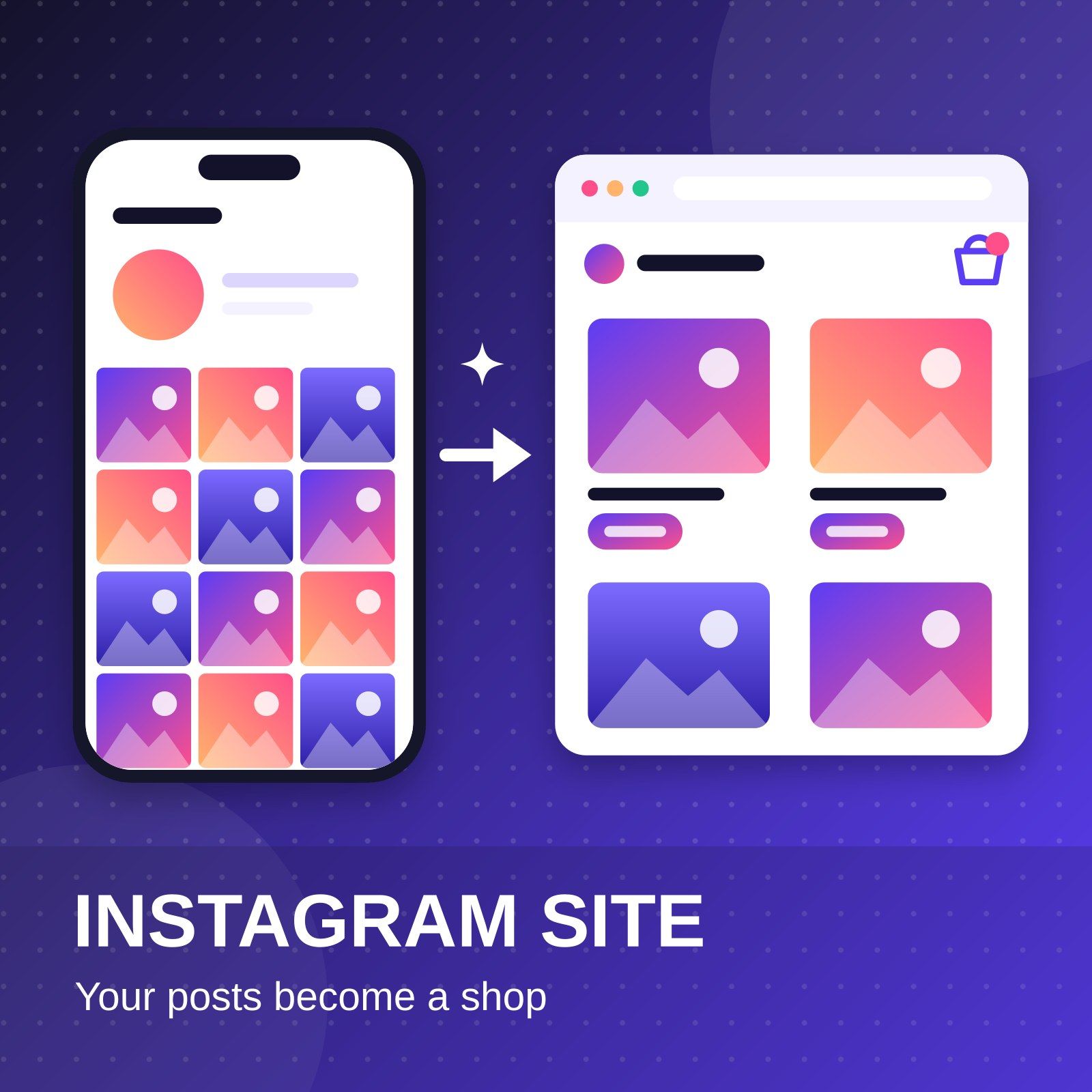 Сайт из Instagram: ваш собственный интернет-магазин