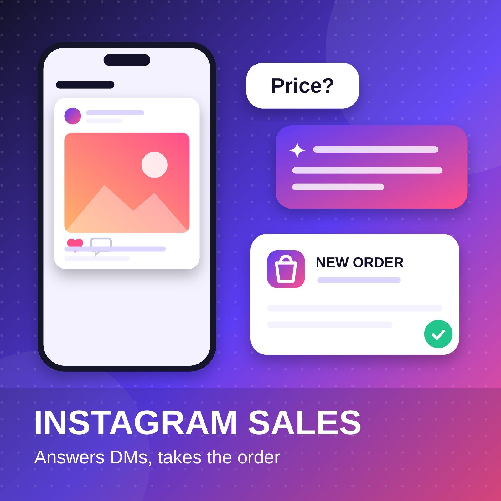 Instagram sales assistant