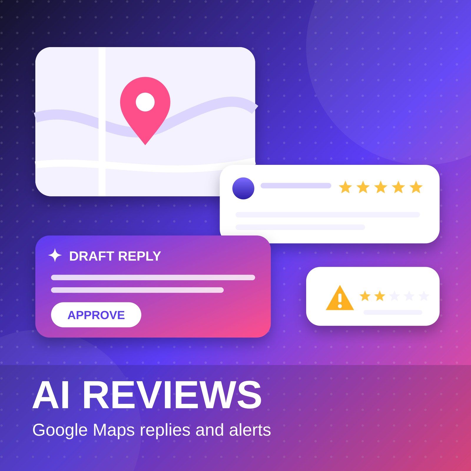 AI review manager: Google Maps and more