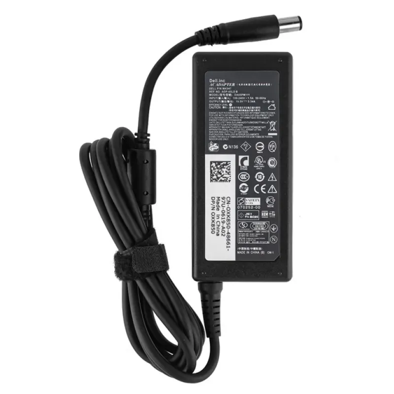 Նոութբուքի Լիցքավորիչ Dell 19.5V 3.34A 65W (Ծայրը՝ 7.9 x 5.0 mm Pin-ով)
