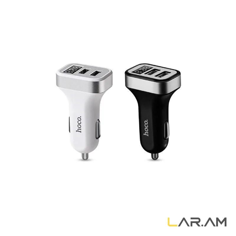 Ավտոմեքենայի լիցքավորիչ Hoco Z3 Cool Road (USB / 3.1A / LED էկրանով)
