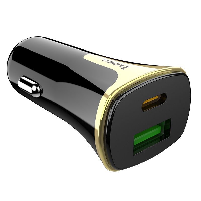 Ավտոմեքենայի Լիցքավորիչ Hoco Z31 Universe (Dual USB / QC3.0 / 18W / Արագ Լիցքավորում)