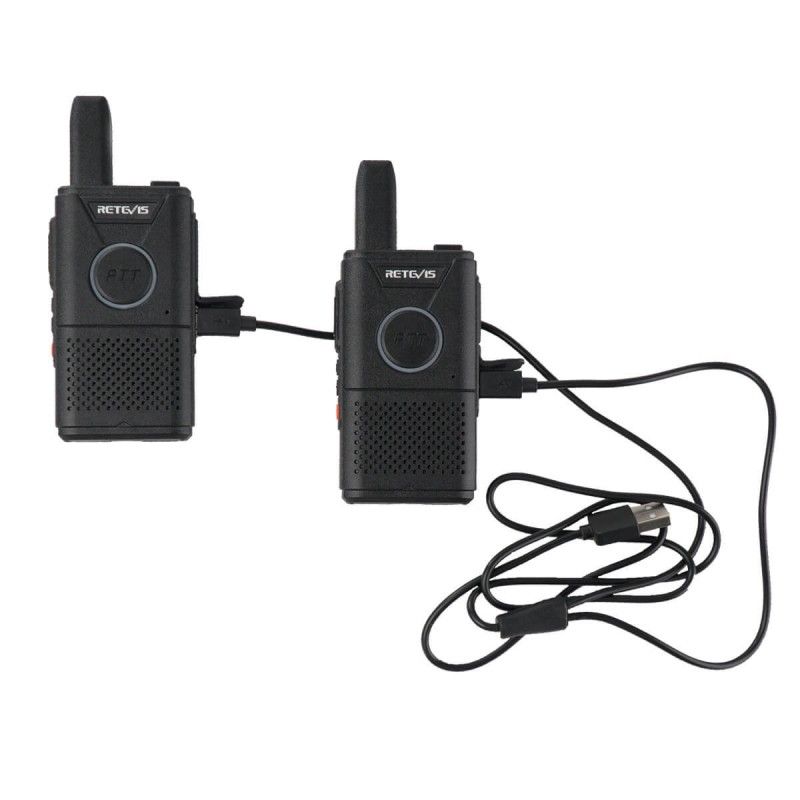 Օրիգինալ Բիզնես Ռացիա Retevis RT18 FRS | Dual PTT | USB Լիցքավորում | Մեկ Ձեռքով Կառավարում