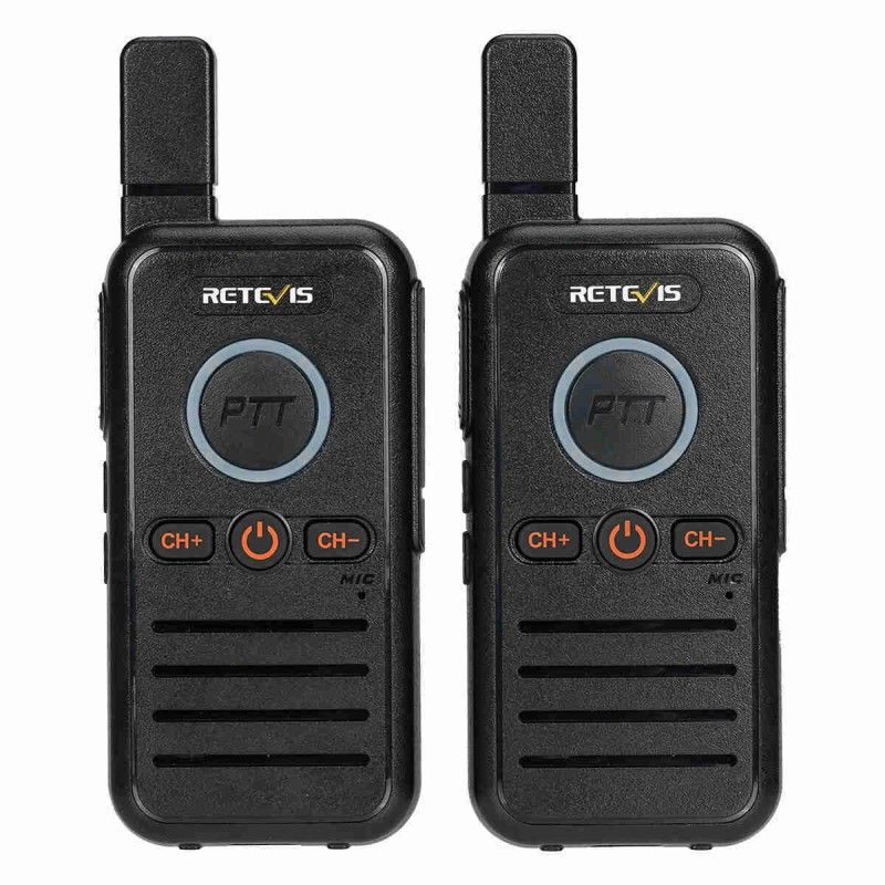 Օրիգինալ Ռացիա Retevis RB45 FRS | Առանց Լիցենզիայի | USB-C Լիցքավորում | Կրկնակի PTT (Dual PTT) | 1100mAh Մարտկոց | Տագնապի Ազդանշան