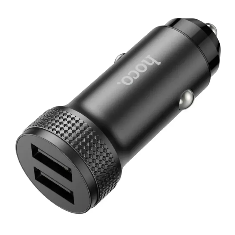Ավտոմեքենայի Լիցքավորիչ Hoco Z49 (Dual Port 18W Fast Charger)