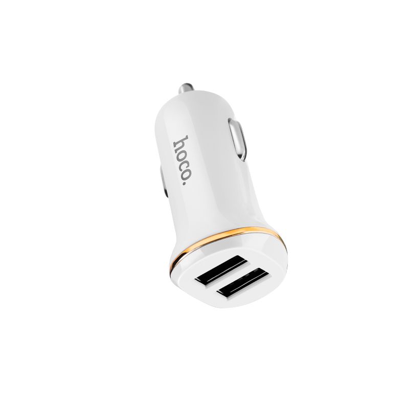 Ավտոմեքենայի Լիցքավորիչ Hoco Z1 Dual USB (2.1A / Արագ Լիցքավորում)