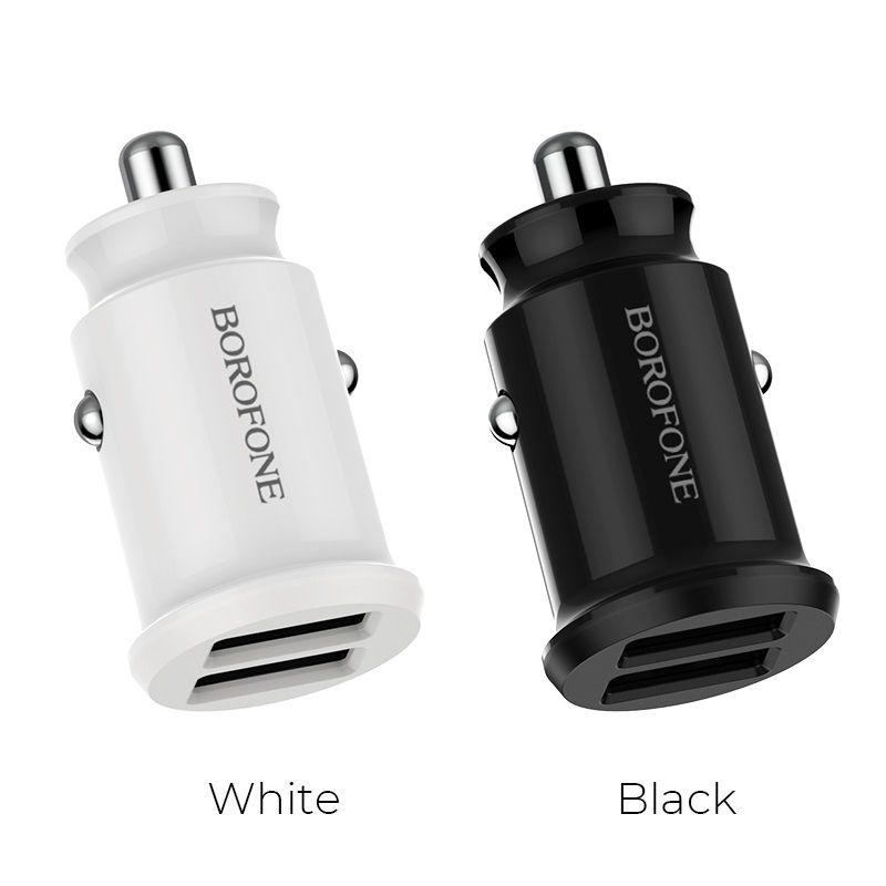 Ավտոմեքենայի Լիցքավորիչ BOROFONE BZ8 Dual USB (2.1A / Արագ Լիցքավորում)