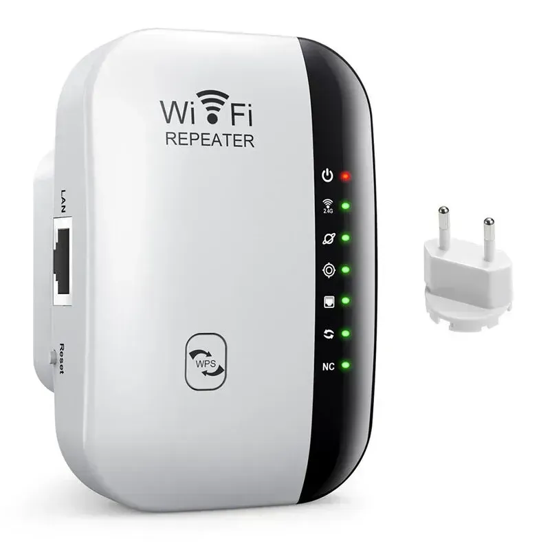 Wi-Fi Ազդանշանի Ուժեղացուցիչ (Repeater) Wireless-N 300Mbps (2.4GHz, LAN Port, Plug & Play)