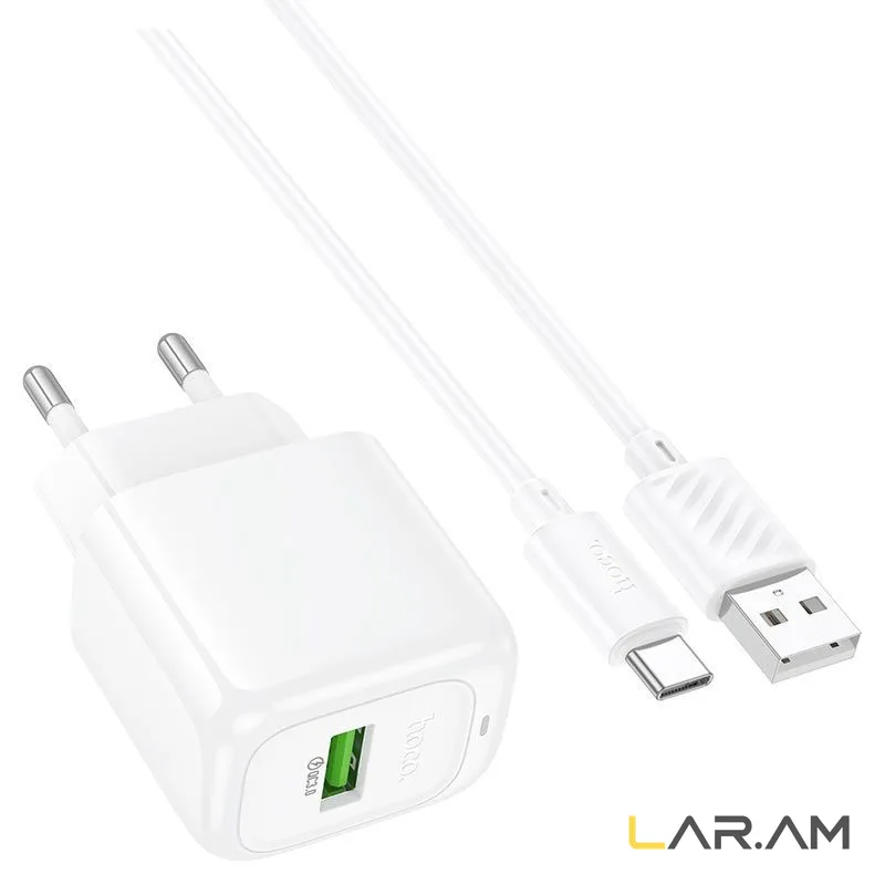 Լիցքավորիչ HOCO CS52A Max Flow 20W (Type-C PD + USB QC 3.0)